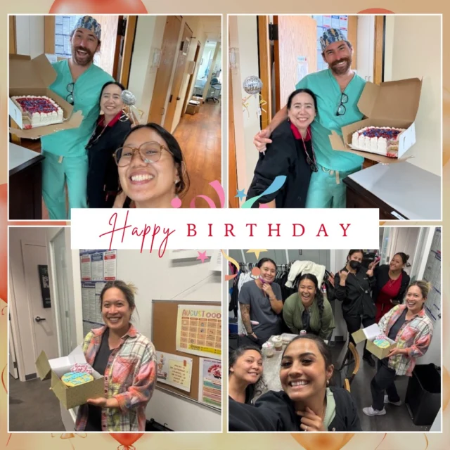 Happy Birthday to our amazing dentists, Dr. Le (HPK) and Dr. Stone (KG), thank you for keeping our smiles bright!

#hifamilydental
#HappyBirthday
#Celebration
#DentalLife
#TeamHPK
#TeamKKG